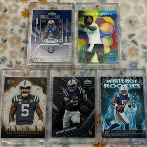 Anthony Richardson Football Trading Cards Collection